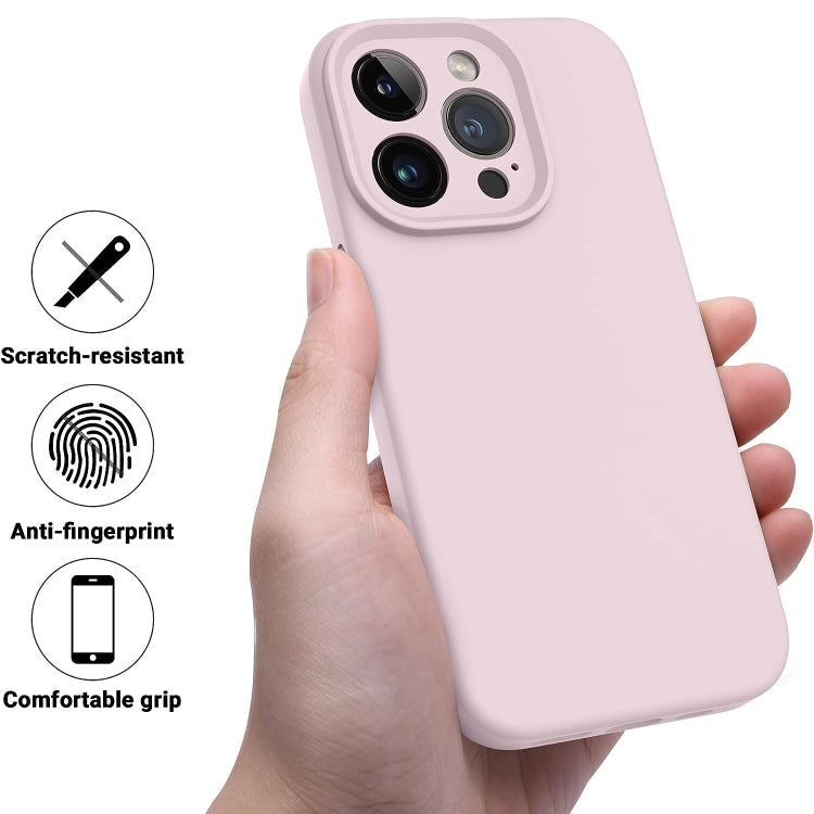 For iPhone 13 Pro LK MagSafe Magnetic Silicone Phone Case(Pink) - iPhone 13 Pro Cases by PMC Jewellery | Online Shopping South Africa | PMC Jewellery