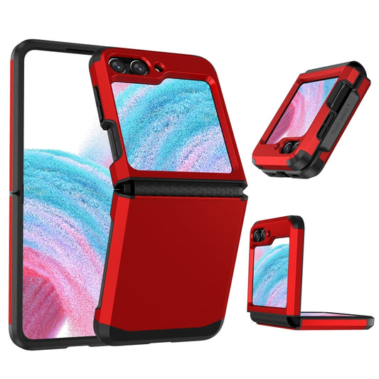 For Samsung Galaxy Z Flip5 SGP Armor 2 in 1 Color Contrast TPU Hybrid PC Phone Case(Red) - Galaxy Z Flip5 Cases by PMC Jewellery | Online Shopping South Africa | PMC Jewellery