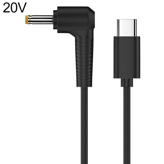 20V 4.0 x 1.7mm DC Power to Type-C Adapter Cable - Cable & Adapters by PMC Jewellery | Online Shopping South Africa | PMC Jewellery