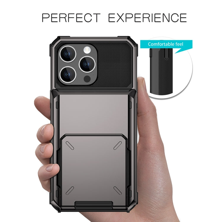 For iPhone 15 Pro Max Scratch-Resistant Shockproof Heavy Duty Rugged Armor Phone Case(Green) - iPhone 15 Pro Max Cases by PMC TechLife | Online Shopping South Africa | PMC TechLife
