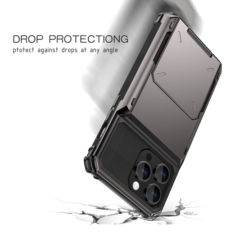 For iPhone 15 Pro Max Scratch-Resistant Shockproof Heavy Duty Rugged Armor Phone Case(Green) - iPhone 15 Pro Max Cases by PMC TechLife | Online Shopping South Africa | PMC TechLife
