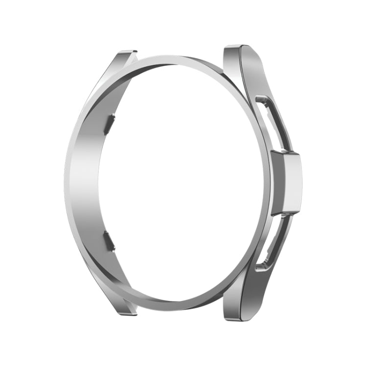 For Samsung Galaxy Watch 6 Classic 47mm Half-inclusive PC Watch Protective Case(Silver) - Watch Cases by PMC TechLife | Online Shopping South Africa | PMC TechLife