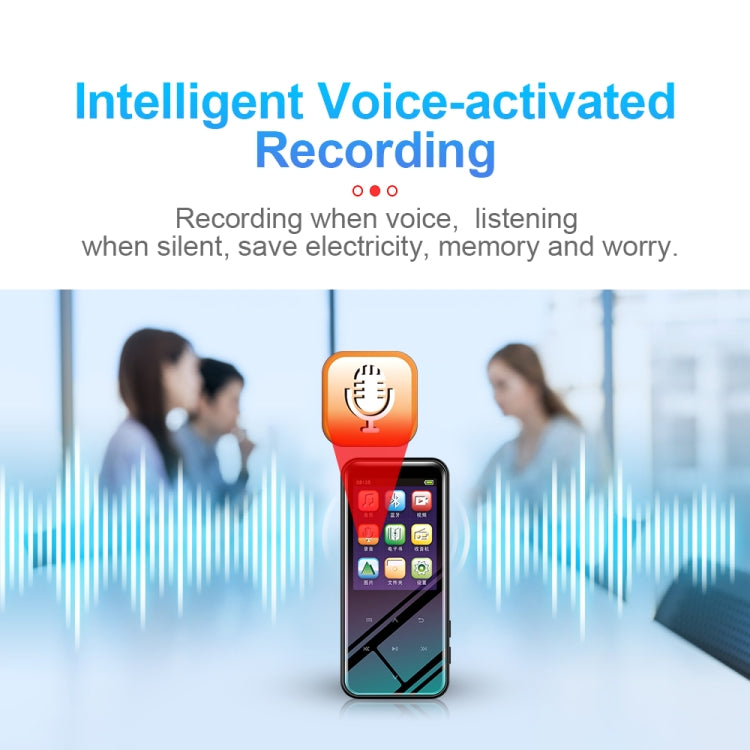 16GB M15 Multi-function Smart Voice Recorder MP3 Hifi Sound Music Player Walkman, Bluetooth Version - free shipping - PMC Jewellery - Order now!