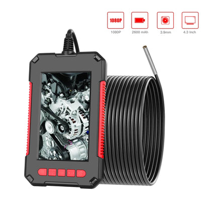 P40 3.9mm Red HD Waterproof Portable Integrated Hand-held Vertical Screen Industry Endoscope, Length:10m(Hardwire) -  by PMC Jewellery | Online Shopping South Africa | PMC Jewellery | Buy Now Pay Later Mobicred