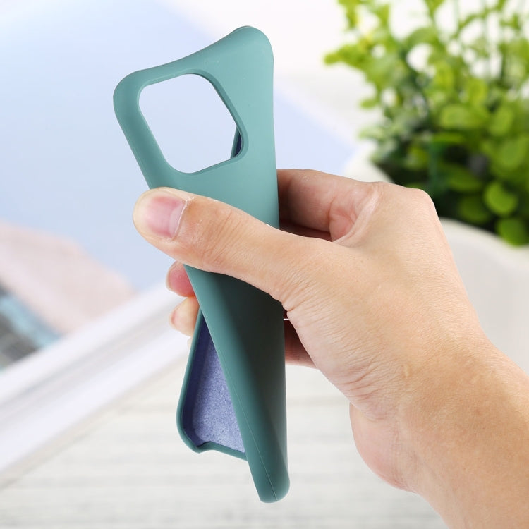 Solid Silicone Phone Case For iPhone 16 Plus(Dark Blue) - iPhone 16 Plus Cases by PMC TechLife | Online Shopping South Africa | PMC TechLife | Buy Now Pay Later Mobicred