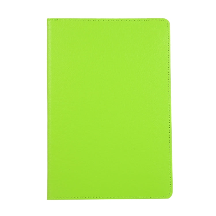 For Samsung Galaxy Tab S9 360 Degrees Rotation Holder Litchi Texture Leather Tablet Case(Green) - Galaxy Tab S9 Cases by PMC Jewellery | Online Shopping South Africa | PMC Jewellery | Buy Now Pay Later Mobicred