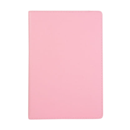 For Samsung Galaxy Tab S9 Ultra 360 Degrees Rotation Holder Litchi Texture Leather Tablet Case(Pink) - Galaxy Tab S9 Ultra Cases by PMC Jewellery | Online Shopping South Africa | PMC Jewellery | Buy Now Pay Later Mobicred