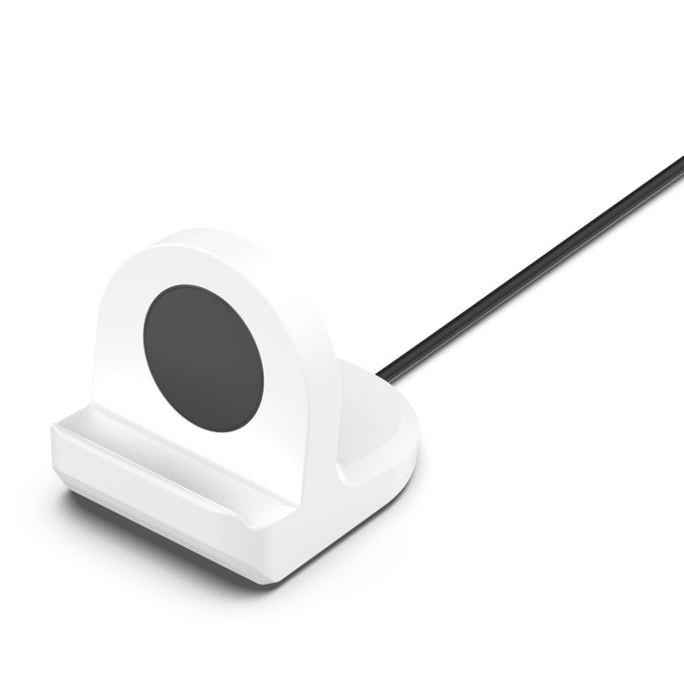 For Samsung Galaxy Watch 6 / 6 Classic Smart Watch Silicone Charging Bracket(White) - Charger by PMC Jewellery | Online Shopping South Africa | PMC Jewellery