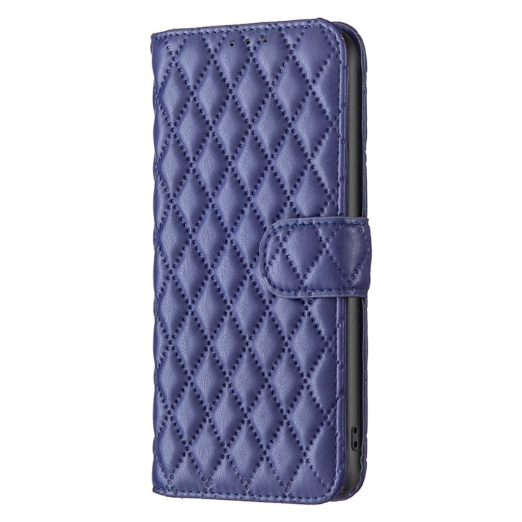 For OPPO A78 4G Diamond Lattice Wallet Flip Leather Phone Case(Blue) - OPPO Cases by PMC TechLife | Online Shopping South Africa | PMC TechLife | Buy Now Pay Later Mobicred