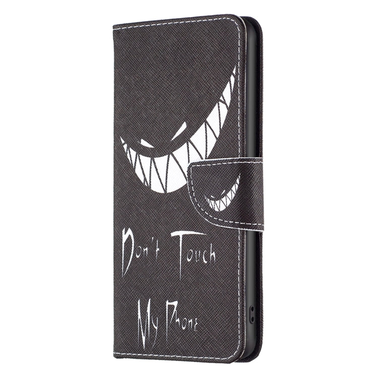 For vivo Y78 5G Colored Drawing Pattern Leather Phone Case(Smirk) - vivo Cases by PMC TechLife | Online Shopping South Africa | PMC TechLife | Buy Now Pay Later Mobicred
