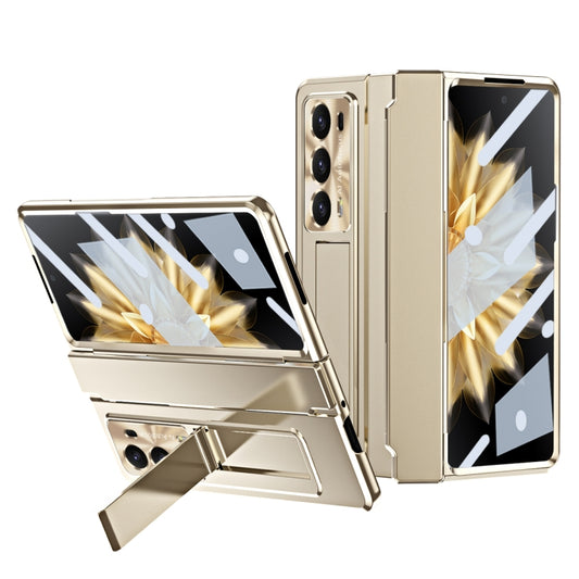 For Honor Magic V2 Integrated Folding Phone Case with Hinge(Champagne Gold) - Honor Cases by PMC Jewellery | Online Shopping South Africa | PMC Jewellery | Buy Now Pay Later Mobicred