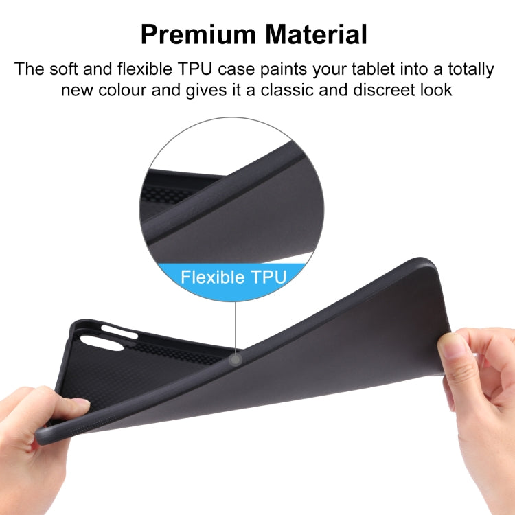 For iPad 5 / Air TPU Tablet Case(Black) - More iPad Cases by PMC TechLife | Online Shopping South Africa | PMC TechLife