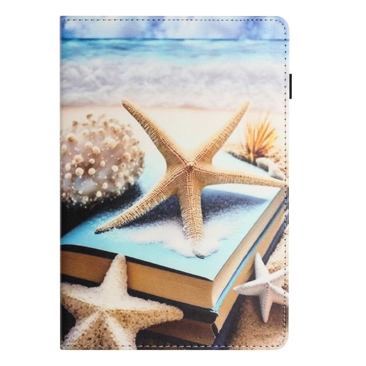 For iPad Pro 11 2024 Sewing Litchi Texture Smart Leather Tablet Case(Starfish) - iPad Pro 11 2024 Cases by PMC Jewellery | Online Shopping South Africa | PMC Jewellery | Buy Now Pay Later Mobicred