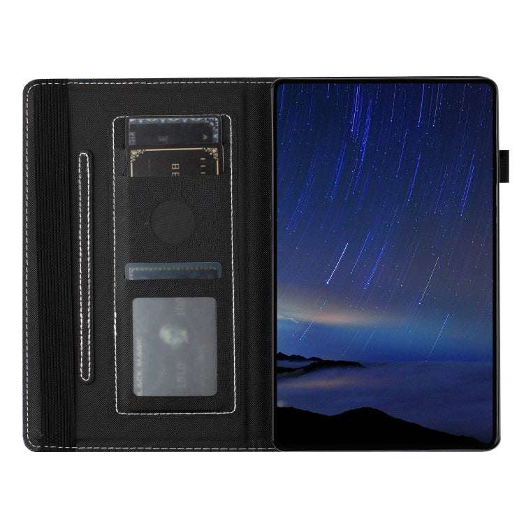 For Lenovo Tab M10 Plus 3rd Gen Sewing Litchi Texture Smart Leather Tablet Case(Oil Painting Tree) - Lenovo by PMC TechLife | Online Shopping South Africa | PMC TechLife | Buy Now Pay Later Mobicred
