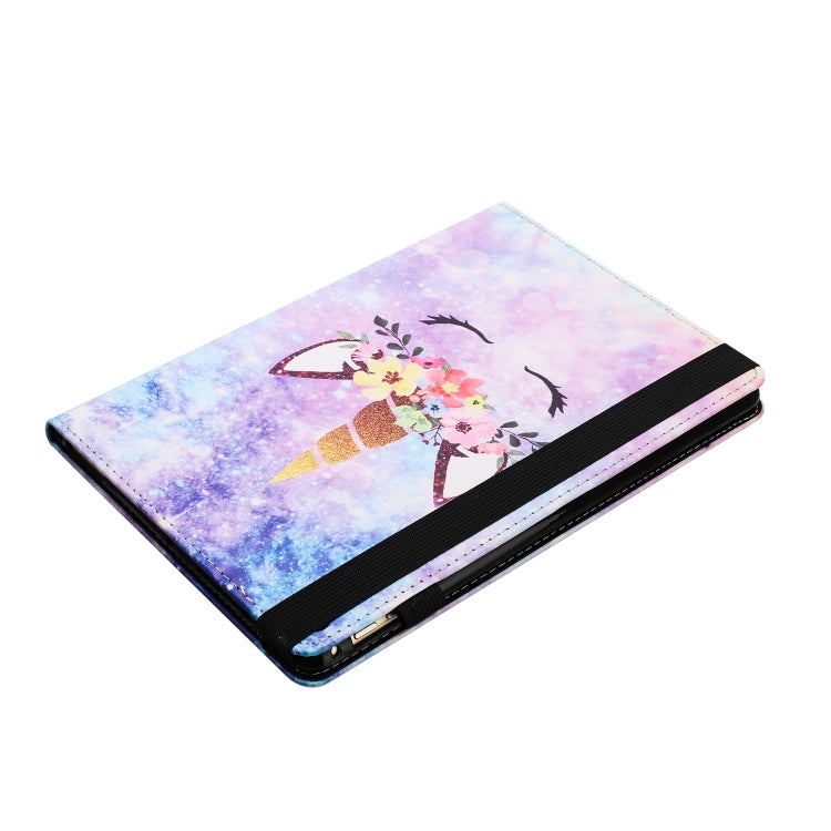 For Lenovo Tab M10 Plus 3rd Gen Sewing Litchi Texture Smart Leather Tablet Case(Smiling Face) - Lenovo by PMC TechLife | Online Shopping South Africa | PMC TechLife | Buy Now Pay Later Mobicred