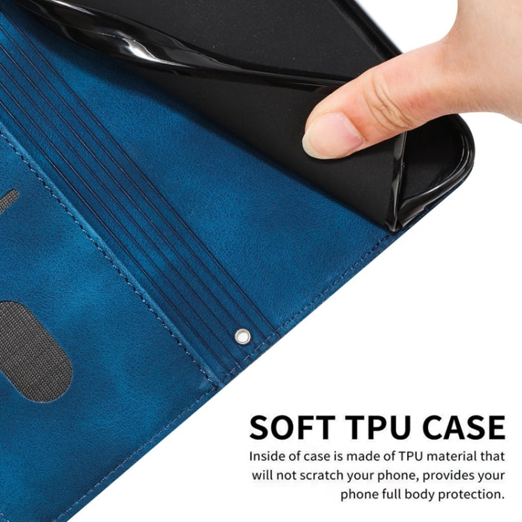 For Xiaomi 12 Pro / 12S Pro Dream Triangle Leather Phone Case with Lanyard(Blue) - Xiaomi Cases by PMC TechLife | Online Shopping South Africa | PMC TechLife