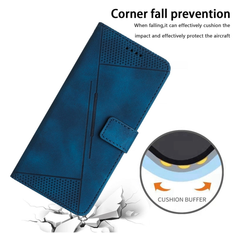 For Xiaomi 12 Pro / 12S Pro Dream Triangle Leather Phone Case with Lanyard(Blue) - Xiaomi Cases by PMC TechLife | Online Shopping South Africa | PMC TechLife