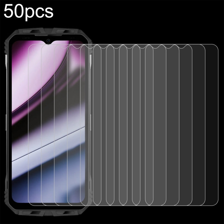 For DOOGEE S110 50pcs 0.26mm 9H 2.5D Tempered Glass Film - For Doogee by PMC Jewellery | Online Shopping South Africa | PMC Jewellery | Buy Now Pay Later Mobicred