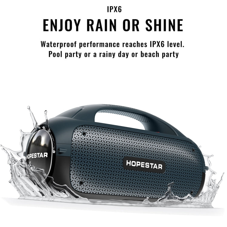 HOPESTAR A50 80W IPX6 Waterproof Portable Bluetooth Speaker Outdoor Subwoofer(Grass Green) - Desktop Speaker by HOPESTAR | Online Shopping South Africa | PMC Jewellery | Buy Now Pay Later Mobicred