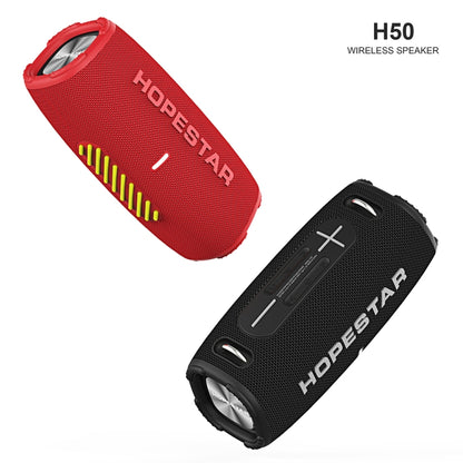 HOPESTAR H50 lPX6 Waterproof Portable Wireless Bluetooth Speaker(Black) - Desktop Speaker by HOPESTAR | Online Shopping South Africa | PMC Jewellery | Buy Now Pay Later Mobicred