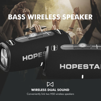 HOPESTAR H50 lPX6 Waterproof Portable Wireless Bluetooth Speaker(Camouflage) - Desktop Speaker by HOPESTAR | Online Shopping South Africa | PMC Jewellery | Buy Now Pay Later Mobicred