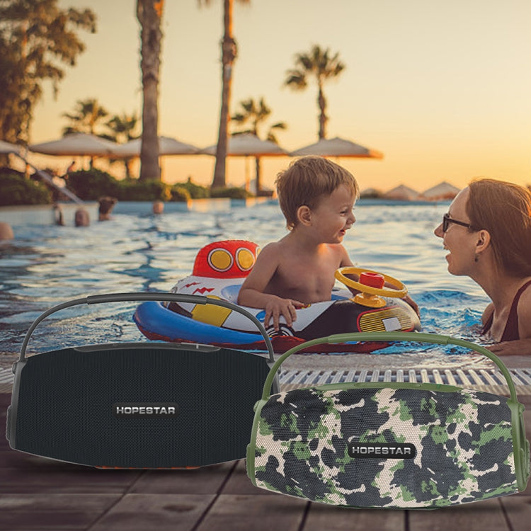 HOPESTAR H51 IPX6 Waterproof Outdoor Portable Wireless Bluetooth Speaker(Blue) - Desktop Speaker by HOPESTAR | Online Shopping South Africa | PMC Jewellery | Buy Now Pay Later Mobicred