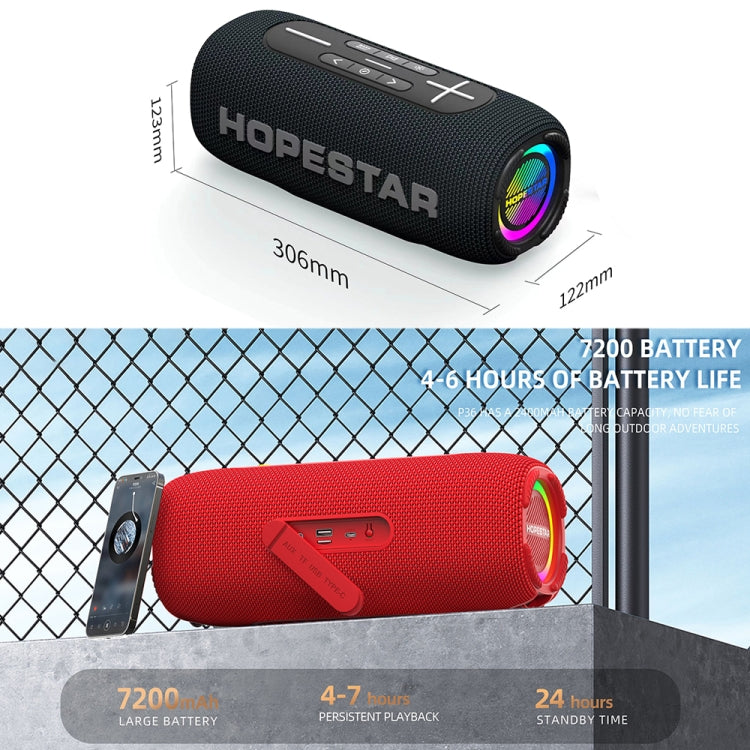 HOPESTAR P32Max 55W IPX6 Waterproof Portable Wireless Bluetooth Speaker(Camouflage) - Desktop Speaker by HOPESTAR | Online Shopping South Africa | PMC Jewellery | Buy Now Pay Later Mobicred