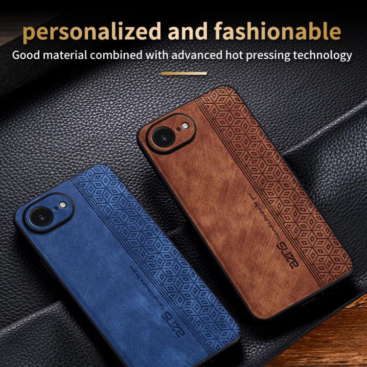 For iPhone 16e AZNS 3D Embossed Skin Feel Phone Case(Dark Green) - free shipping - PMc TechLife - Order now!