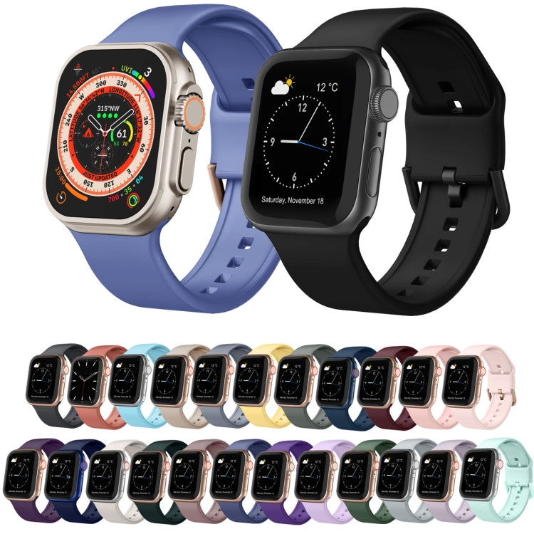 For Apple Watch 38mm Pin Buckle Silicone Watch Band(Pink) - free shipping - PMC TechLife - Order now!