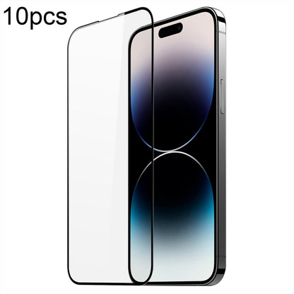 For iPhone 15 Pro Max 10pcs DUX DUCIS 0.33mm 9H Medium Alumina Tempered Glass Film - Tempered Glass Film by DUX DUCIS | Online Shopping South Africa | PMC Jewellery | Buy Now Pay Later Mobicred