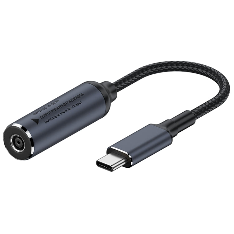 DC 4.5 x 0.6mm to USB-C / Type-C Male 100W Computer Charging Adapter Connector - Universal Power Adapter by PMC TechLife | Online Shopping South Africa | PMC TechLife