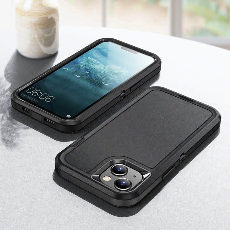 For iPhone 15 Life Waterproof Rugged Phone Case(Black) - iPhone 15 Cases by PMC TechLife | Online Shopping South Africa | PMC TechLife | Buy Now Pay Later Mobicred