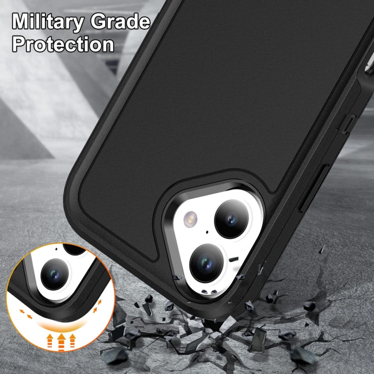For iPhone 16 Plus Life Waterproof Rugged Phone Case(Black) - iPhone 16 Plus Cases by PMC TechLife | Online Shopping South Africa | PMC TechLife | Buy Now Pay Later Mobicred
