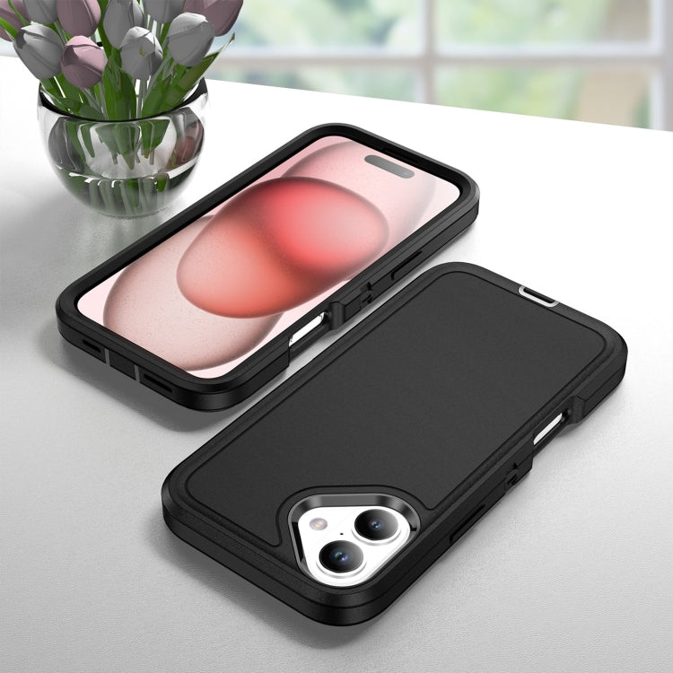 For iPhone 16 Plus Life Waterproof Rugged Phone Case(Black) - iPhone 16 Plus Cases by PMC TechLife | Online Shopping South Africa | PMC TechLife | Buy Now Pay Later Mobicred