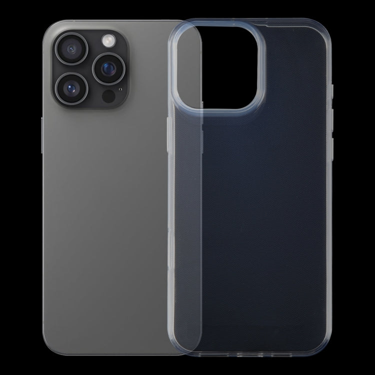 For iPhone 16 Pro Max Ultra-thin Transparent TPU Phone Case - iPhone 16 Pro Max Cases by PMC TechLife | Online Shopping South Africa | PMC TechLife | Buy Now Pay Later Mobicred