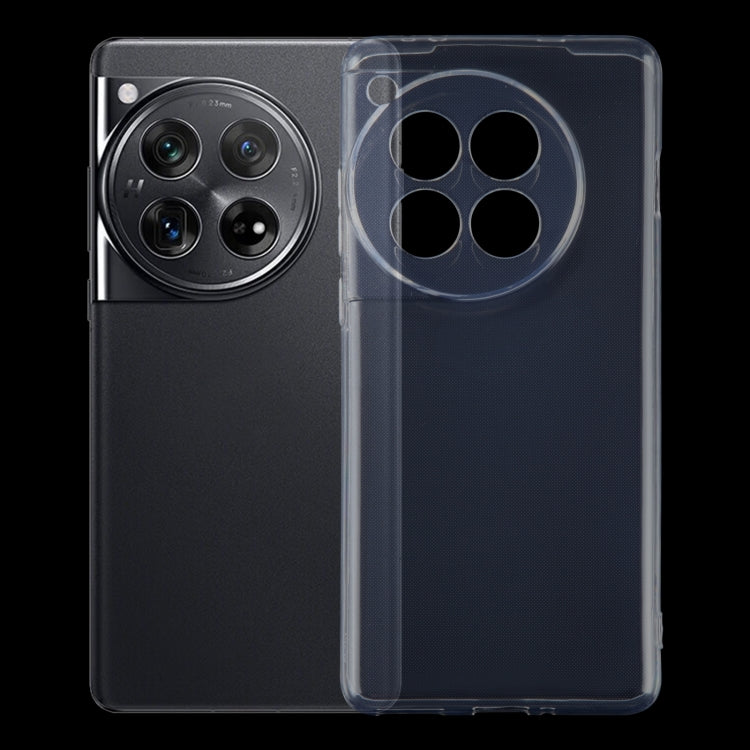 For OnePlus 12 Ultra-thin Transparent TPU Phone Case - OnePlus Cases by PMC TechLife | Online Shopping South Africa | PMC TechLife