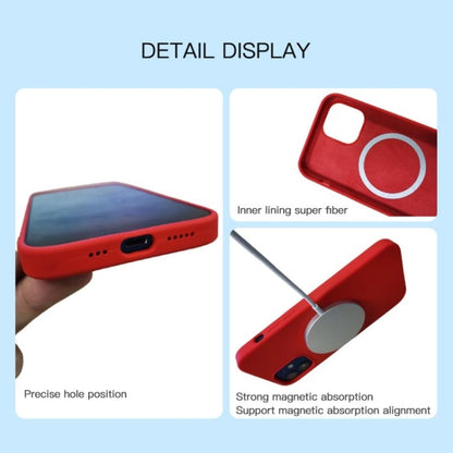 For iPhone 16 Pro Liquid Silicone Full Coverage MagSafe Phone Case(Red) - More iPhone Cases by PMC Jewellery | Online Shopping South Africa | PMC Jewellery | Buy Now Pay Later Mobicred