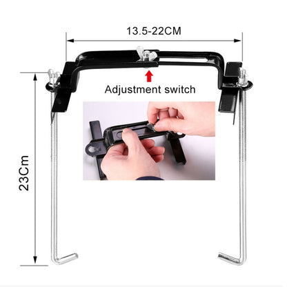 Car Universal Battery Bracket Adjustable Battery Fixed Holder + Base Tray, Size:28.5cm Base + 23cm Bracket - Engine Fittings by PMC Jewellery | Online Shopping South Africa | PMC Jewellery | Buy Now Pay Later Mobicred