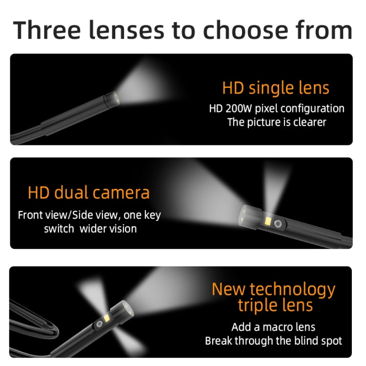 T23 3.9mm Single Lens 7 inch Screen Industrial Endoscope, Spec:3.5m Tube -  by PMC TechLife | Online Shopping South Africa | PMC TechLife | Buy Now Pay Later Mobicred