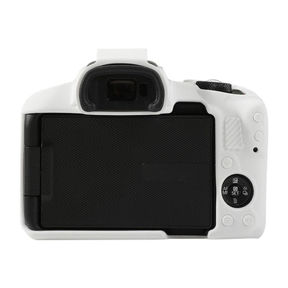 For Canon EOS R50 Soft Silicone Protective Case(White) - Protective Case by PMC Jewellery | Online Shopping South Africa | PMC Jewellery