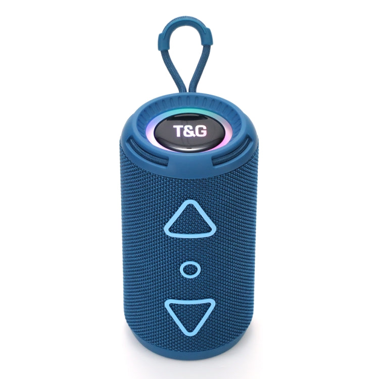 T&G TG-656 Portable Wireless 3D Stereo Subwoofer Bluetooth Speaker Support FM / LED Atmosphere Light(Blue) - Desktop Speaker by T&G | Online Shopping South Africa | PMC Jewellery | Buy Now Pay Later Mobicred