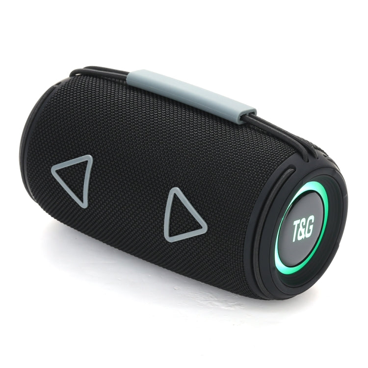 T&G TG-657 Portable Wireless 3D Stereo Subwoofer Bluetooth Speaker Support FM / LED Atmosphere Light(Black) - Desktop Speaker by T&G | Online Shopping South Africa | PMC Jewellery | Buy Now Pay Later Mobicred