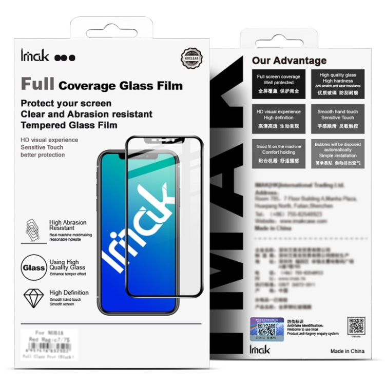 For Sony Xperia 5 V imak 9H Surface Hardness Full Screen Tempered Glass Film Pro+ Series - Sony Tempered Glass by imak | Online Shopping South Africa | PMC Jewellery | Buy Now Pay Later Mobicred