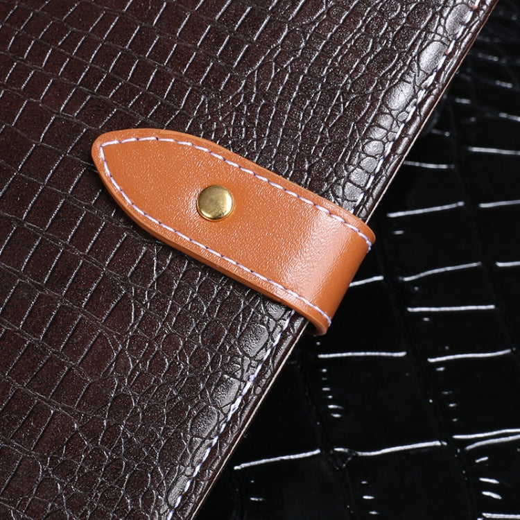 For Blackview A80 idewei Crocodile Texture Horizontal Flip Leather Case with Holder & Card Slots & Wallet(Black) - More Brand by idewei | Online Shopping South Africa | PMC TechLife | Buy Now Pay Later Mobicred