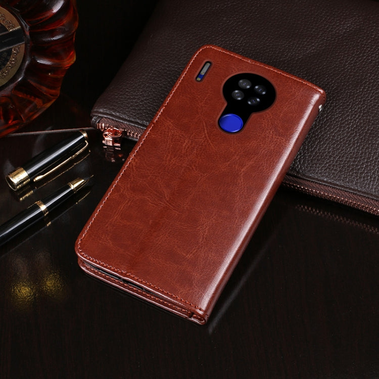 For Blackview A80 idewei Crazy Horse Texture Horizontal Flip Leather Case with Holder & Card Slots & Wallet(Brown) - More Brand by idewei | Online Shopping South Africa | PMC Jewellery