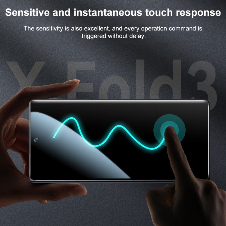 For vivo X Fold3 Pro 3 in 1 Full Screen Protector Explosion-proof Hydrogel Film - vivo Tempered Glass by PMC Jewellery | Online Shopping South Africa | PMC Jewellery | Buy Now Pay Later Mobicred