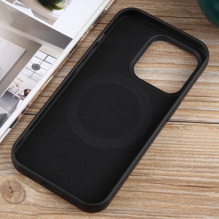 For iPhone 11 Pro MagSafe Liquid Silicone Phone Case(Black) - iPhone 11 Pro Cases by PMC TechLife | Online Shopping South Africa | PMC TechLife
