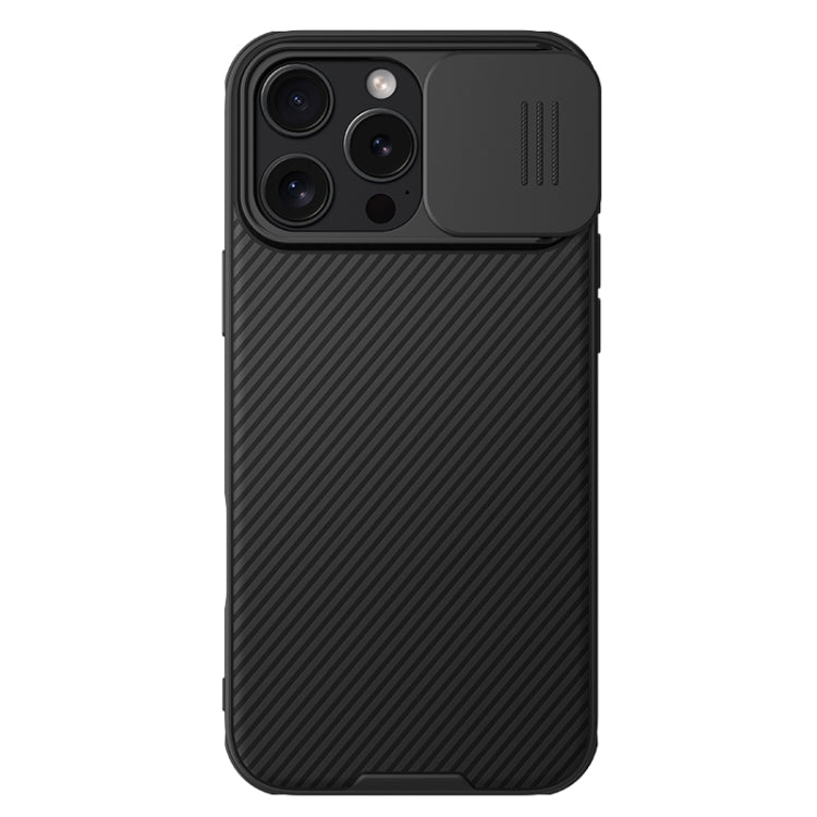 For iPhone 16 Pro Max NILLKIN CamShield Pro Magnetic Magsafe Phone Case(Black) - free shipping - PMC Jewellery - Order now!