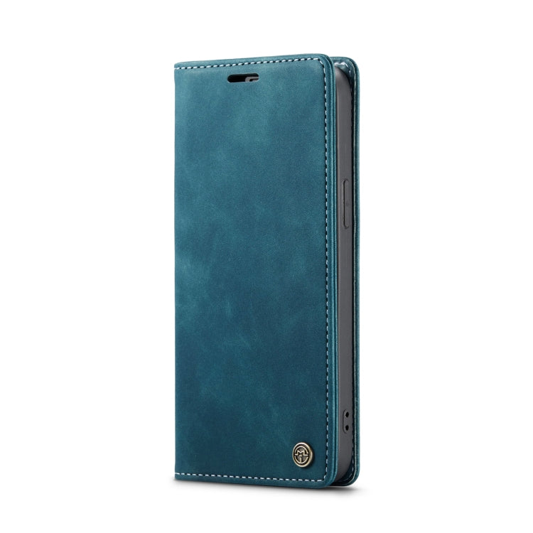 For iPhone 15 CaseMe 013 Multifunctional Horizontal Flip Leather Phone Case(Blue) - iPhone 15 Cases by CaseMe | Online Shopping South Africa | PMC Jewellery | Buy Now Pay Later Mobicred