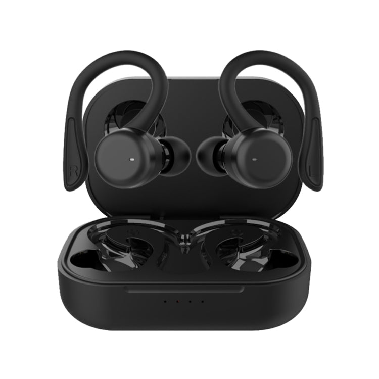 T&G T40 TWS IPX6 Waterproof Hanging Ear Wireless Bluetooth Earphones with Charging Box(Black) - TWS Earphone by T&G | Online Shopping South Africa | PMC Jewellery | Buy Now Pay Later Mobicred